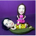 Personalized Ceramic Doll - Man & Woman